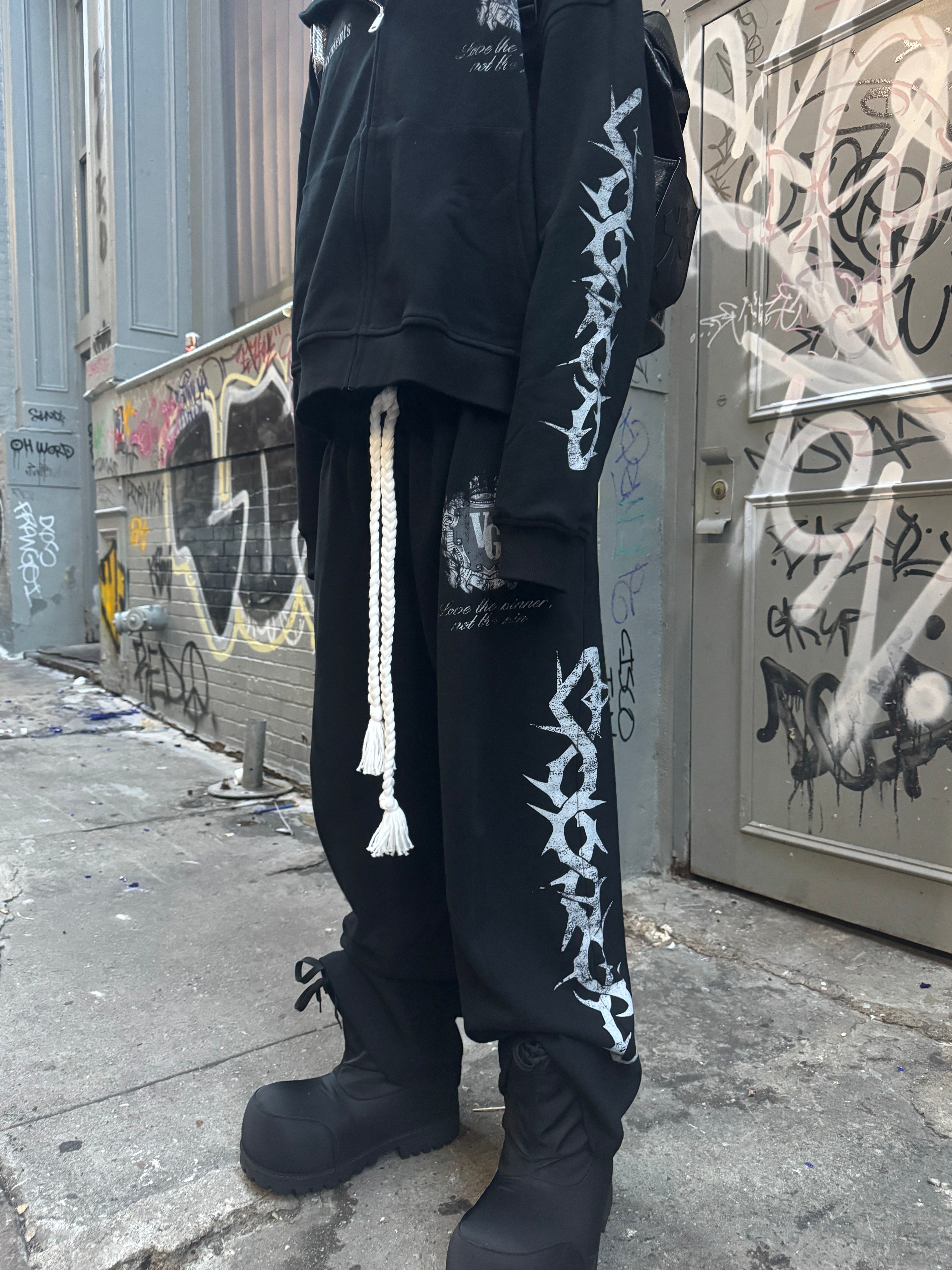 "BLACK" SWEATPANTS
