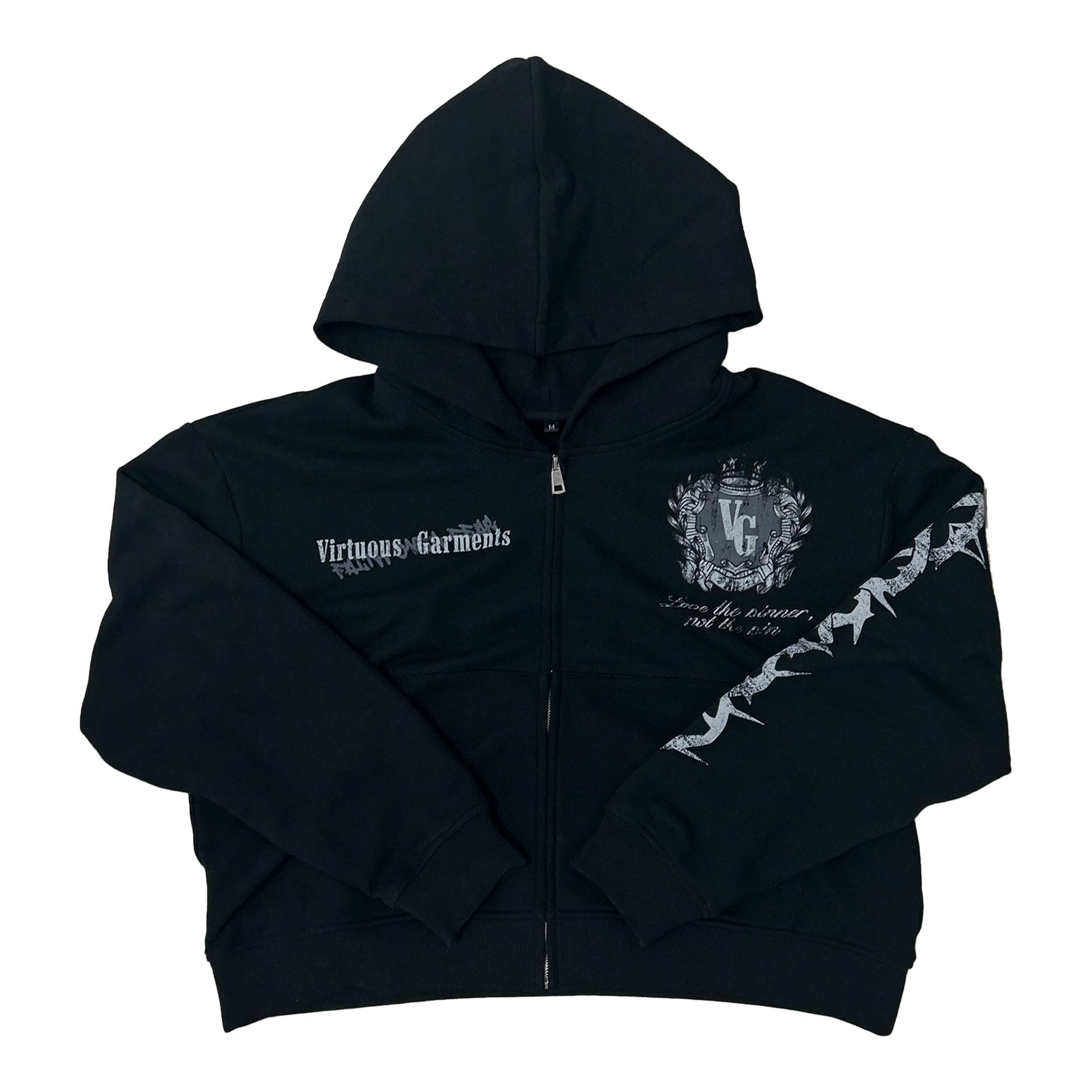"BLACK" HOODIE