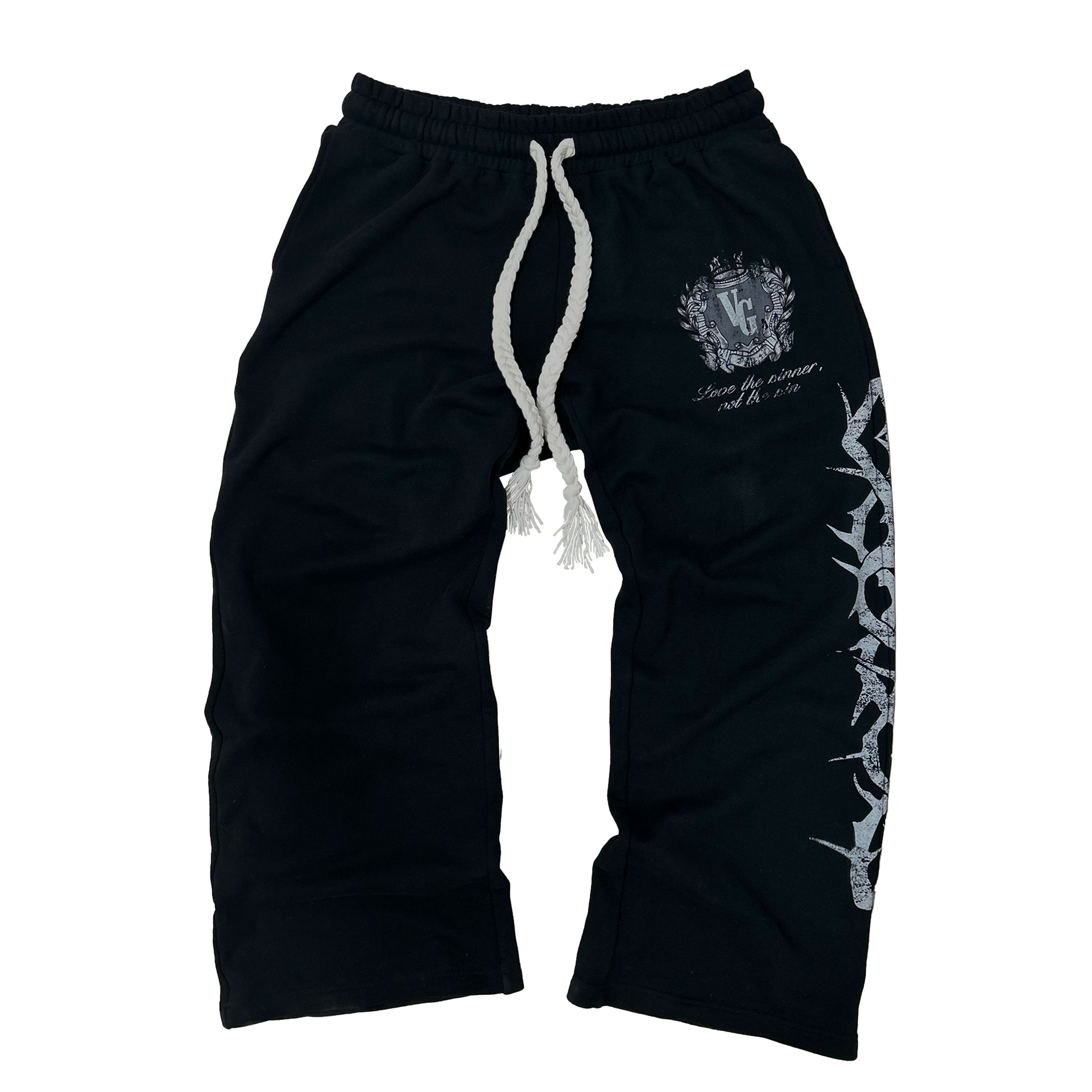 "BLACK" SWEATPANTS