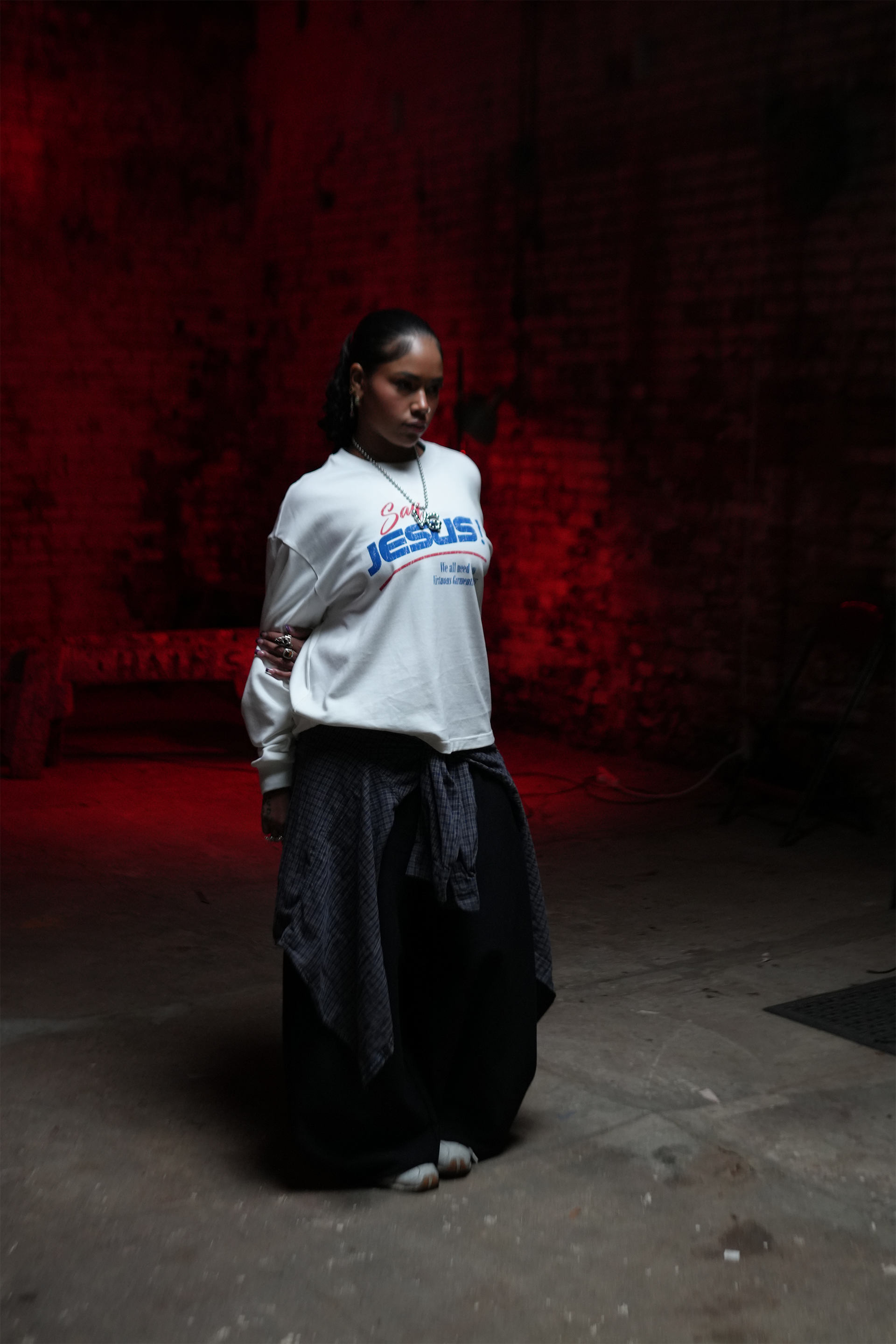 "SAY JESUS!"   LONGSLEEVE