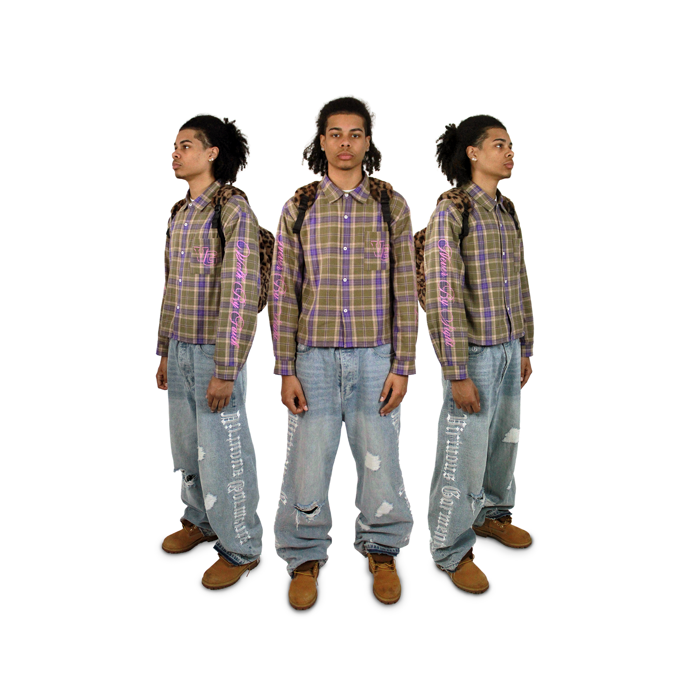 "OLIVE" FLANNEL