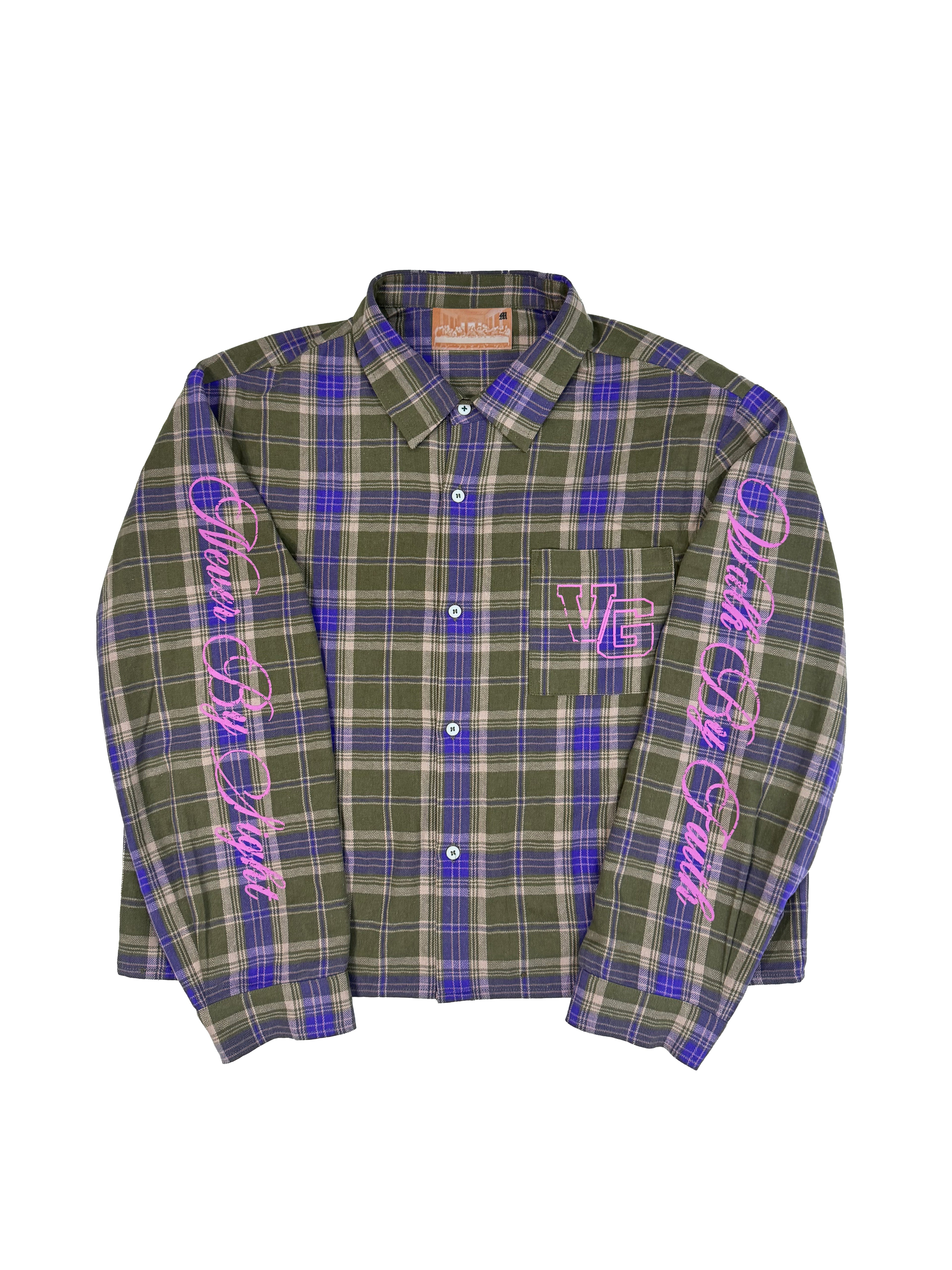 "OLIVE" FLANNEL